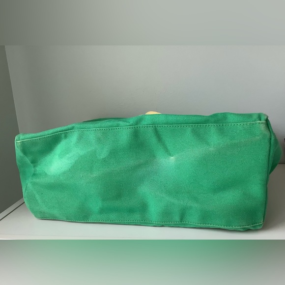 GAP EUC Vintage Green & Yellow summer beach bag - Picture 5 of 16